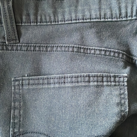 Levis Gray Straight Leg Denim Jeans - Picture 8 of 8